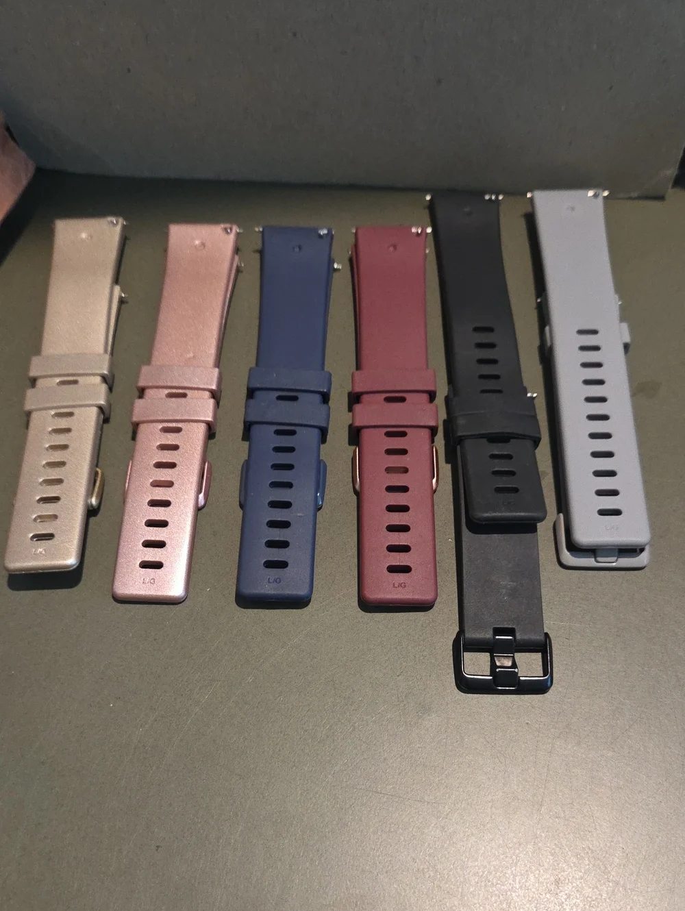 Silicone Replacement Watch Band - Multiple Colors